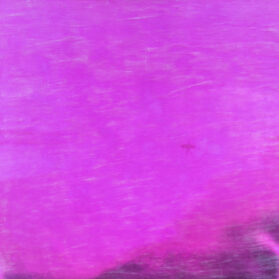 Pink Apparition Surfer, 32 x 32 inches, polaroid photo & encaustic wax, float framed
