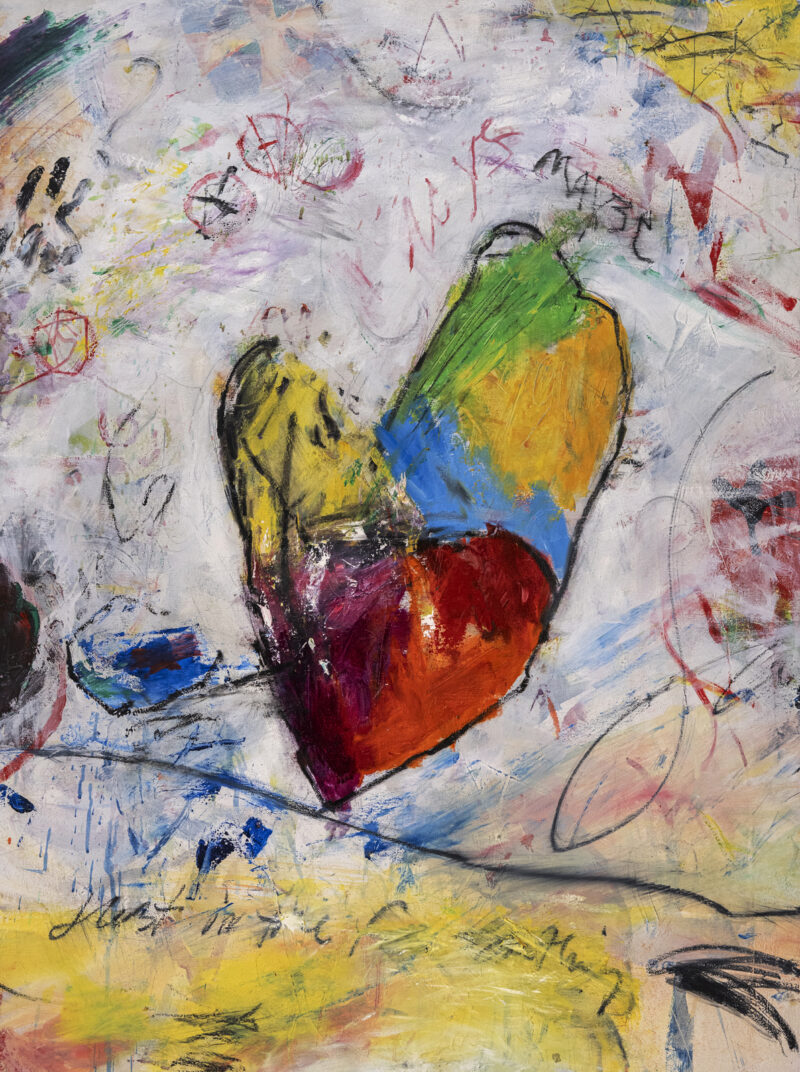 Heartland, 40x30, oil, oil stick on canvas, 2015