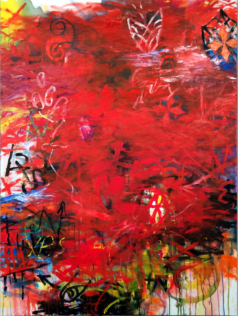 The Red Queen, 48 x 36, oil on canvas, 2014