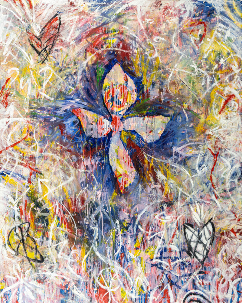 White Rose, 60x48, oil on canvas, 2024