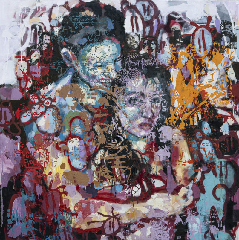 Ballad of the Caged Bird, 60x60