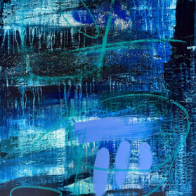 Blu Lagoon, 48x36