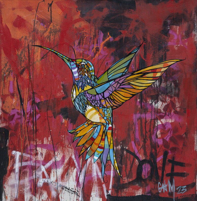The Pursuit of Nectar Series, Bklyn Dove, 48x47