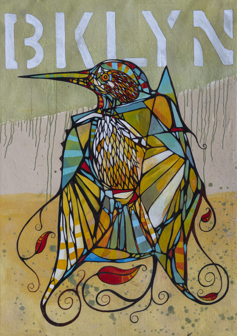 The Pursuit of Nectar, Series, Bouquet Bklyn Foliage, 51x36