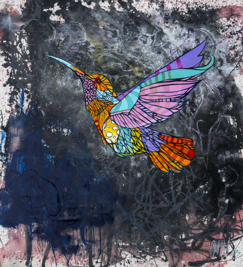 The Pursuit of Nectar Series, Three Arrows, 58x53